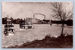 J90/ Hartford Wisconsin RPPC Postcard c40-50s Kissel Motor Car Factory 294