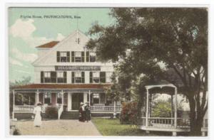 Pilgrim House Provincetown Massachusetts 1910c postcard