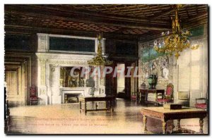 Pau - Castle Henri IV - Grand Salon - Old Hall Throne Old Postcard