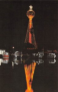 Illuminated Water Tower Indian River New Smyrna Beach FL