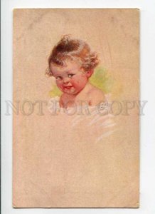 288395 Nude KID little rogue by FIALKOWSKA Vintage postcard