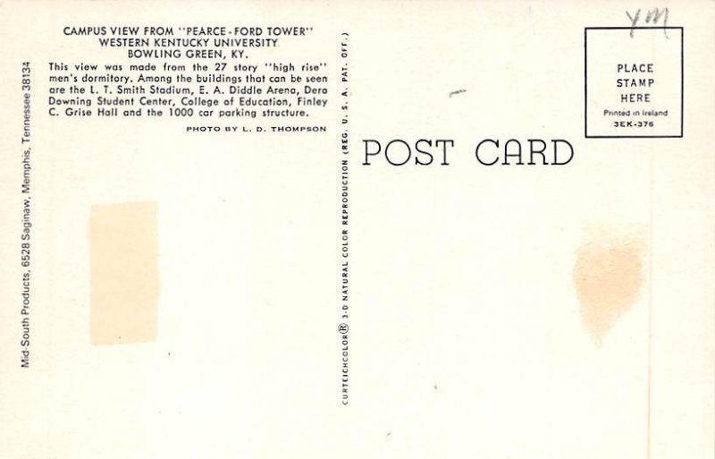 Western KY University Bowling Green KY