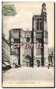 Old Postcard The Meaning of the Cathedral Facade