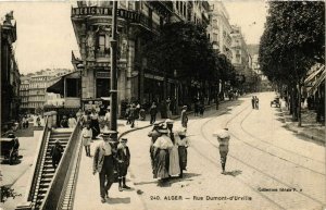 CPA AK Alger- Rue Dumont d'Urville, ALGERIE (794342)