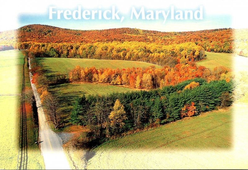 Maryland Frederick Rolling Hills and Scenic Landscape