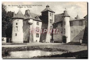 Old Postcard Environs de Rochefort Mountain Chateau Cordes