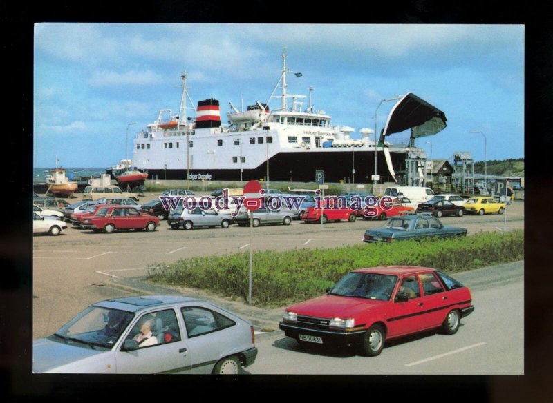 FE2611 - Danish Ferry - Holger Danske , built 1976 - postcard