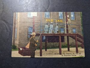 Mint USA PPC Postcard The Gallows The Old Jail St Augustine Florida