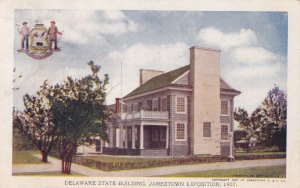 NORFOLK, Virginia, PU-1907; Delaware State Building, Jamestown Exposition