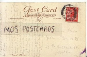 Genealogy Postcard - Staff - Midland Bank, Gt Portland St, London - Ref. R933
