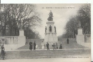 France Postcard - Nantes - Entree du Cours St-Pierre - Ref 14125A