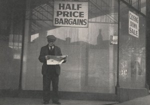 Rochdale Closing Down Sale Shop in 1952 BBC Real Photo Postcard