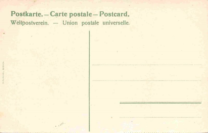 River Steamer Loreley Nordeutscher Lloyd Bremen Line Germany 1907c postcard