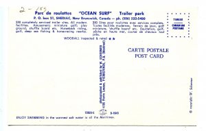 Canada - NB, Shediac. Ocean Surf Trailer Park