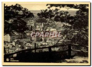 Old Postcard Panorama Spa