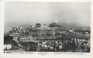 Greece Athens lot of 6 real photo postcards 1937