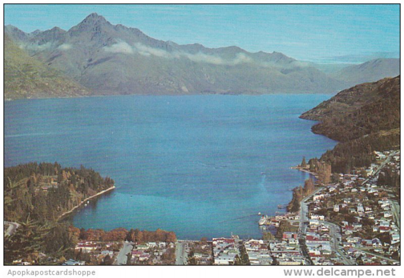 New Zealand Queenstown Aerial View