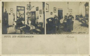 indonesia, JAVA BATAVIA, Hotel der Nederlanden (1899) RPPC Postcard