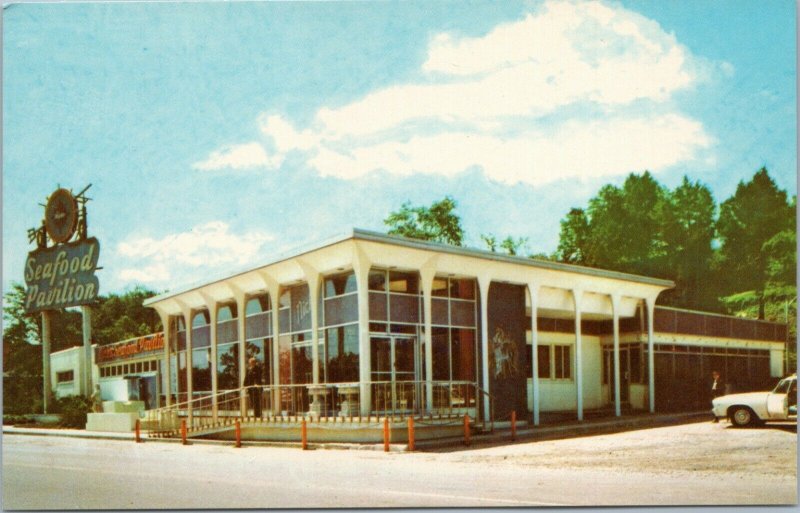 Nick's Seafood Pavillion - Yorktown, Virginia restaurant postcard