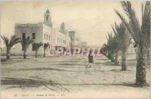 Old Postcard Sfax Avenue de Paris