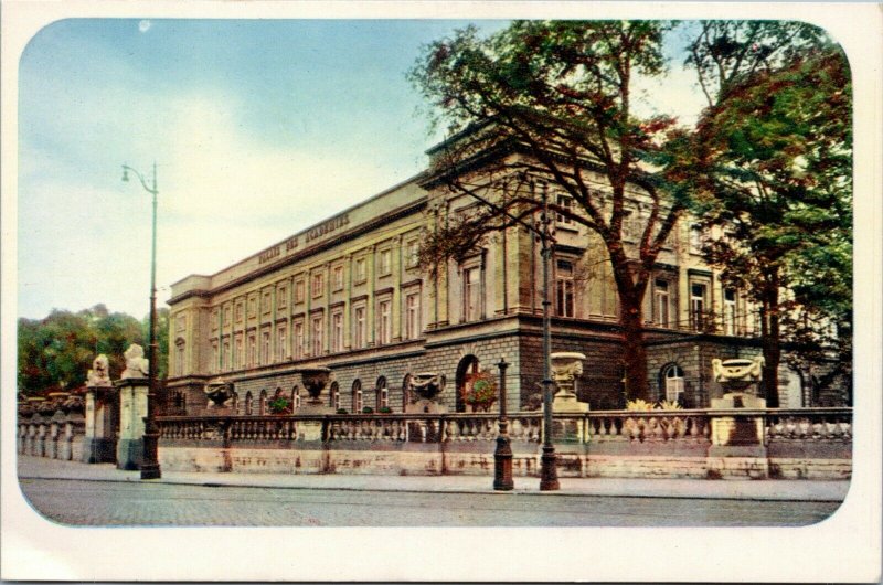 postcard Brussels, Belgium - Academy Palace - Le Palais des Académies