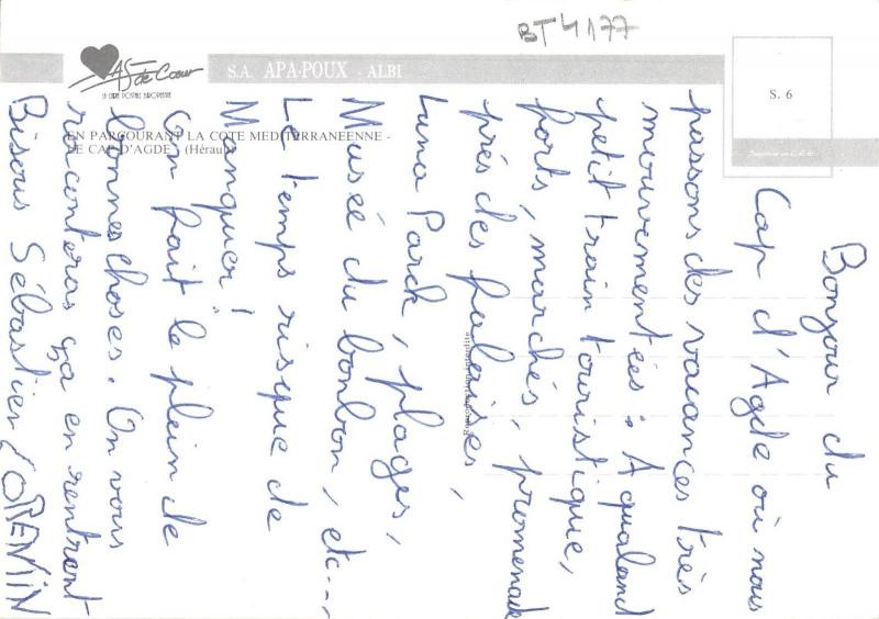 BT4177 le Cap d agde France