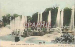Postcard Old Park of Versailles The Neptune Fountain