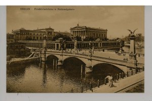 Germany - Berlin. National Gallery & Friedrich Bridge