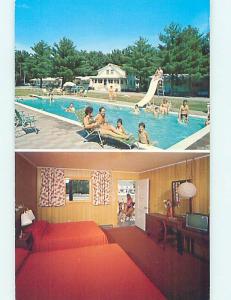 Pre-1980 CATSKILL MOTOR COURT MOTEL Catskill Mountains New York NY M1191@