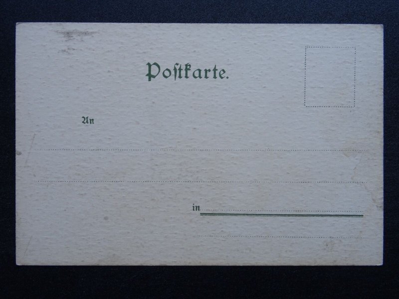 Germany BRAUNSCHWEIG RATHAUS c1905 Lithograph UB Postcard by E. Nister