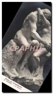 Old Postcard Musee du Luxembourg A Rodin's Kiss