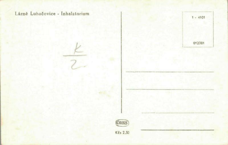 Czech Republic Lázne Luhačovice Inhalatorium 02.64
