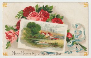 Many Happy Returns of the Day (Happy Birthday) - Post Marked May 22, 1911