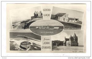 RP, 5Views, John O'Groats, John O'Groat's Pier, Post Office, Hotel, John O'Gr...