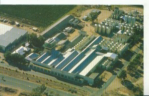 Australia Postcard-Renmark, Aerial View of Renmano Cellars.Posted 1994 - ZZ6148