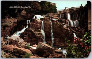 Postcard Owen Sound Ontario Inglis Falls Scenic View Grey County *as is*