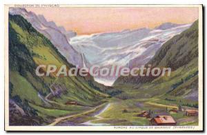 Old Postcard Dawn At Cirque Gavarnie