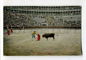 Corrida De Toros: Banderillas / Torero (Vintage Postcard)