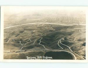 Pre-1950 rppc NICE VIEW Lewiston Idaho ID i9868