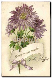 Old Postcard Fantasy Flowers