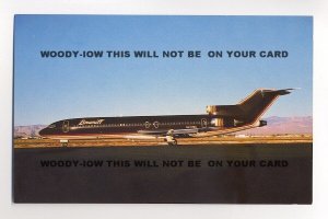 ac209 - Baniff International  Boeing 727-227 at Las Vegas - postcard