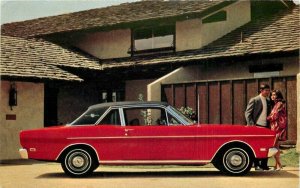 Auto Dealer Advertising 1969 Ford Falcon Futura Sports Coupe Postcard 21-2972