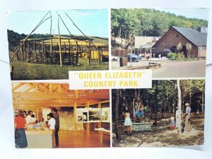 Queen Elizabeth Country Park Petersfield Hants Vintage Multiview Postcard 1970s