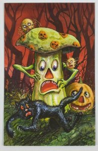 Matthew KIRSCHT Halloween THE SENTINEL Shiverbones 55/70 Postcard Q18