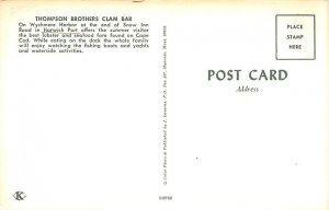 Thompson's Clam Bar Cape Cod, Massachusetts MA