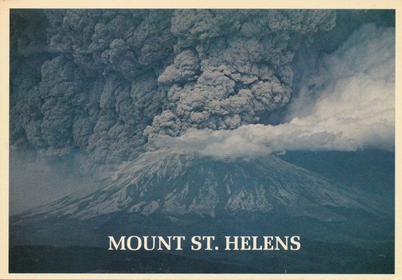 Mount St Helens WA, Washington - Big Bang Eruption - May 1980