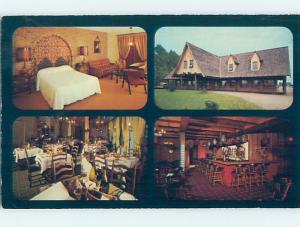 Damaged-Back Pre-1980 MOTEL SCENE Trois-Rivieres Quebec QC B7190