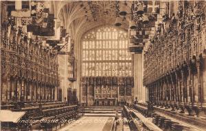 BR60720 windsor castle st george chapel postcard  uk