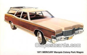 1971 Mercury Marquis Colony Park Wagon Troy, NY, USA Auto, Car Unused 