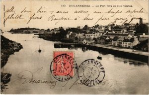 CPA Douarnenez- Le Port Rhu et I'Ile Tristan FRANCE (1025917)